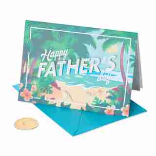 Papyrus Father's Day Card Paradise