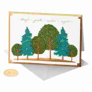 Papyrus Father's Day Card Forest