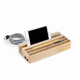 Kikkerland Desk Organizer with USB