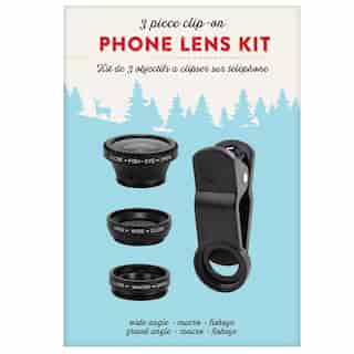 PHONE LENS KIT - 3 lenses
