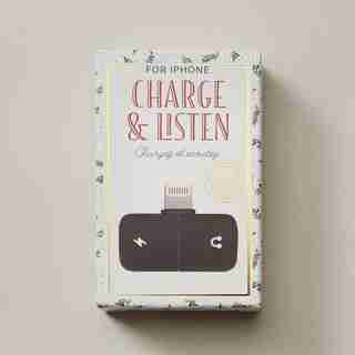 CHARGE & LISTEN ADAPTOR FOR IPHONE