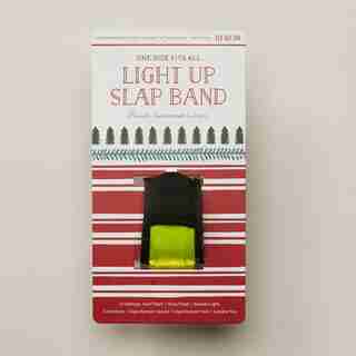 LED LIGHT UP SLAP BAND