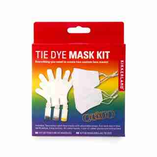 Kikkerland Tie Dye Non-Medical Mask Kit
