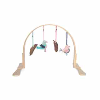 Finn + Emma Height-Adjustable Play Gym Feather