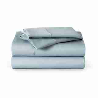 ENDY ORGANIC COTTON SHEETS - GLACIER BLUE, QUEEN