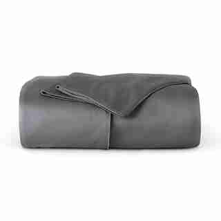 ENDY ORGANIC COTTON DUVET COVER - STORM GREY, KING/CAL KING
