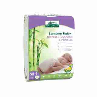 Aleva Naturals Bamboo Baby Couches - nouveau-né à taille 1 ( 4-9lbs) - 32 format