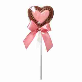 Chocolate Heart Lollipop