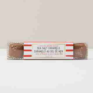 Milk & Dark Chocolate Sea Salt Caramels 5pcs.