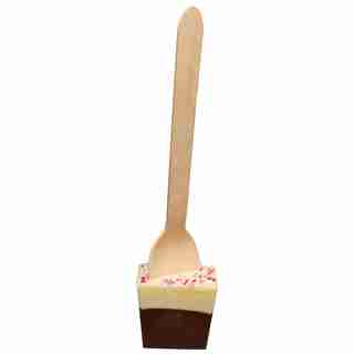 Peppermint Bark Hot Chocolate Stir Spoon