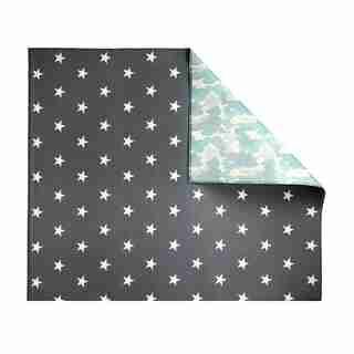The Pieces Double-Sided Play Mat, Camo/Star