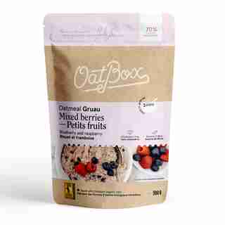 Oatbox Mixed Berries Oatmeal 300g