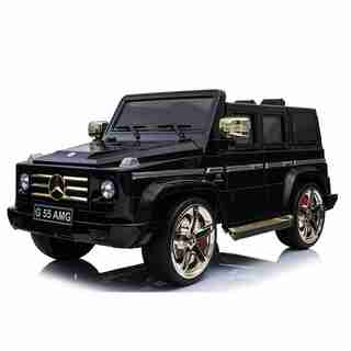 Mercedes Benz G55 Amg Electric Ride On Toy Car Golden
