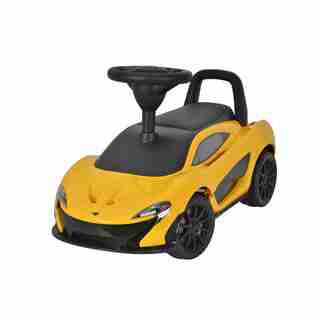 KOOL KARZ® RIDE ON CARS MCLAREN P1 FOOT TO FLOOR PUSH YELLOW