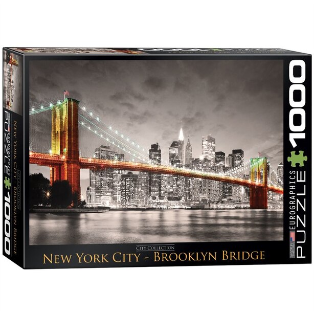 New York City Brooklyn Bridge 1000-Piece Puzzle