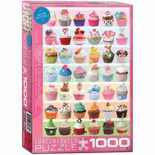 Cupcakes Celebration 1000-Piece Puzzle