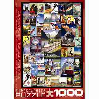 Canadian Pacific Collage 1000 Piece Puzzle