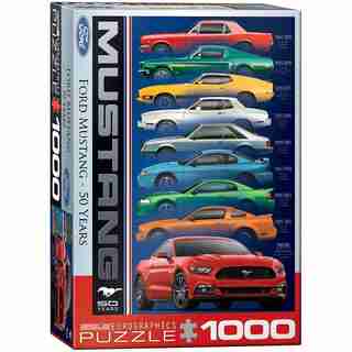 Ford Mustang 9 Model 1000-Piece Puzzle