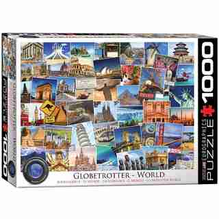Globetrotter World 1000-Piece Puzzle