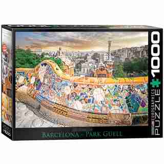 Eurographics Barcelona Park Guell 1000 Piece Puzzle