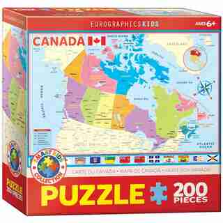 Map of Canada 200 PC Puzzle