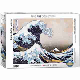 Eurographics Jigsaw Puzzle Great Wave of Kanagawa 1000 Pieces