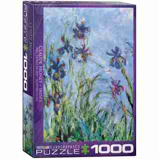 Irises by Claude Monet 1000-Piece Puzzle