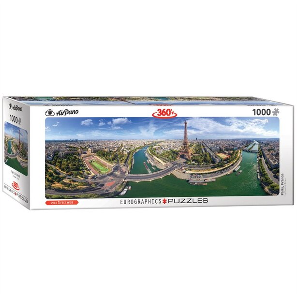 Paris France 1000-Piece Puzzle (Panorama)