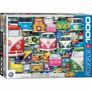 Eurographics Jigsaw Puzzle Funky Jam Volkswagen 1000 Pieces