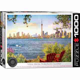 Eurographics Jigsaw Puzzle View from Toronto Island 1000 Pieces