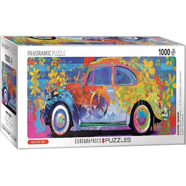 Eurographics Jigsaw Puzzle Beetle Splash VW 1000 Pieces