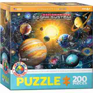 Eurographics Jigsaw Puzzle Exploring the Solar System 200 Pieces