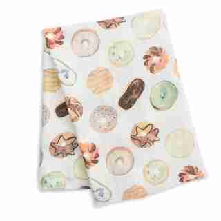 Swaddle en mousseline de bambou - Donuts