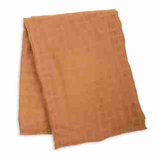 Swaddle en mousseline de bambou - Tan