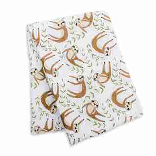 Swaddle en mousseline de coton - paresse moderne