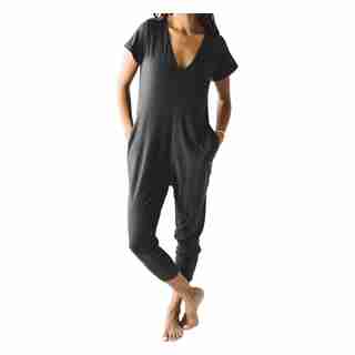 Sunday Romper, Black Large