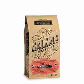 BALZAC'S ESPRESSO BLEND WHOLE BEAN COFFEE 340G