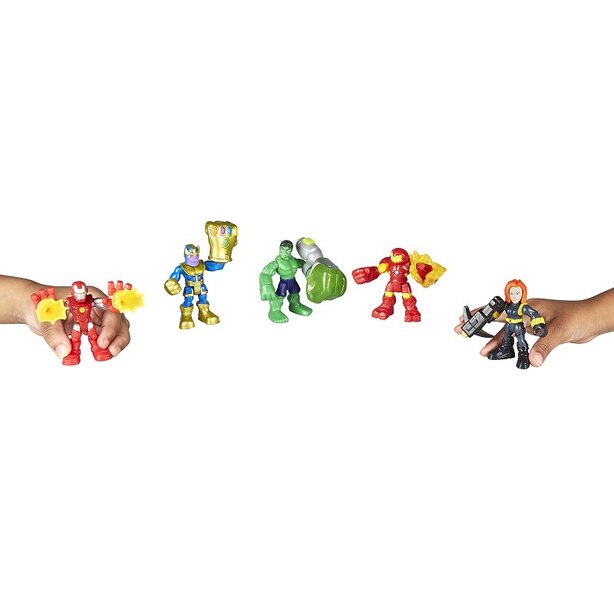 Playskool Heroes Toy Action Figures The Power Up Squad Marvel