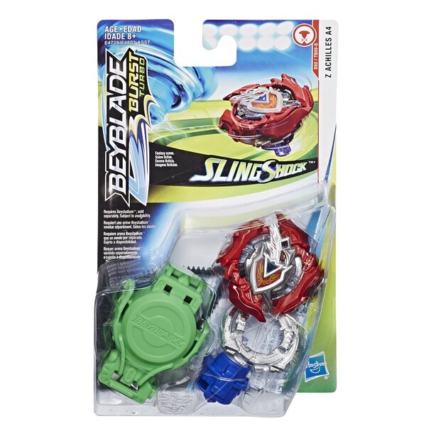 Beyblade Burst Turbo™ Slingshock Z Achilles A4 Top and Launcher