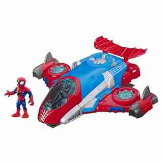 Playskool Spider Man Jetquarters