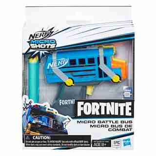 Nerf MicroShots Fortnite Micro Battle Bus Blaster