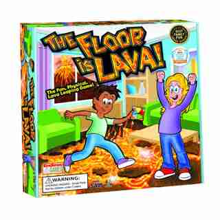 The Floor is Lava! Physical Activity Board Game Bilingual