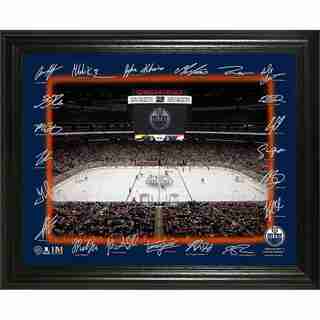 Edmonton Oilers 2019-2020 Team Autographed Frame