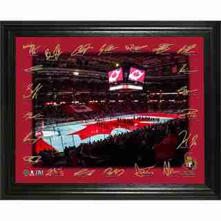 Ottawa Senators 2019-2020 Team Autographed Frame