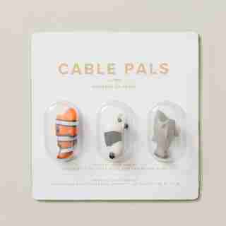 CABLE BITES ANIMALS SET OF 3