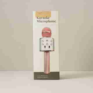 Common Craft Karaoke Microphone Rose Gold