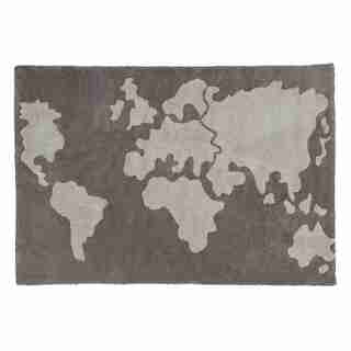 Lorena Canals Washable Rug - Grey Map