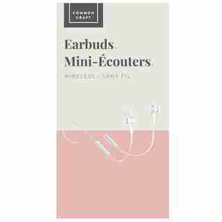 Common Craft Wireless Earbuds White
