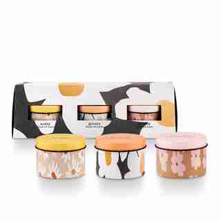 Trio de bougies triangle amoureux