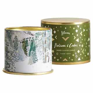 Illume® Vanity Tin Candle – Balsam & Cedar